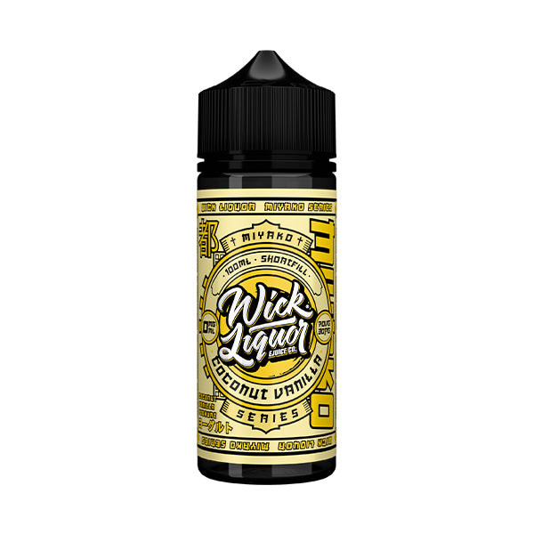Wick Liquor Miyako Yoghurt Series 0mg 100ml Shortfill - Blueberry Yoghurt - Flawless Vape shop