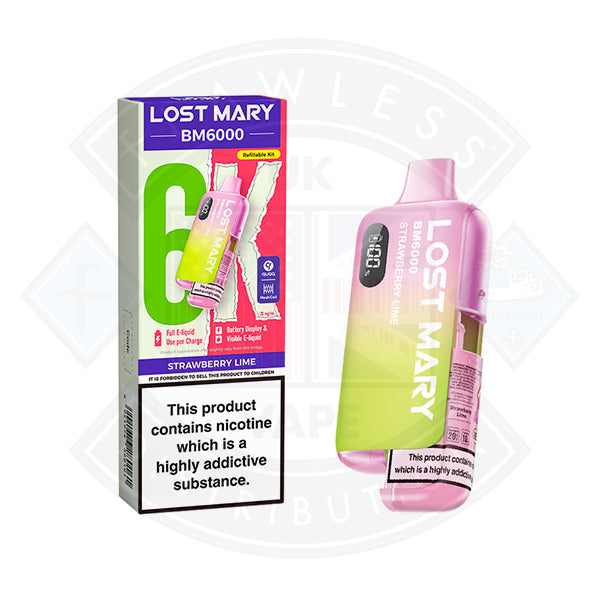 Lost Mary BM6000 Prefilled Pod Kit - Blueberry - Flawless Vape Shop