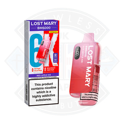Lost Mary BM6000 Prefilled Pod Kit - Blueberry - Flawless Vape Shop