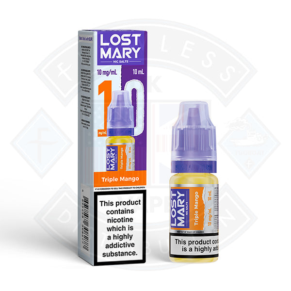 LOST MARY Triple Mango Nic Salts E-Liquid 10ml - 20mg - Flawless Vape Shop