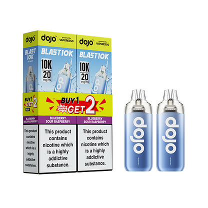 Vaporesso DOJO Blast 10K Bundle Limited Version 20mg - Fizzy Cherry - Flawless Vape Shop
