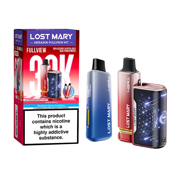 Lost Mary Nera 30K Prefilled Vape Kit - Berry Edition - Flawless Vape Shop