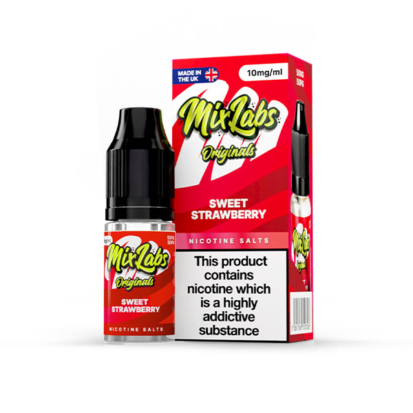 Mix Labs Salts 10ml Sweet Strawberry