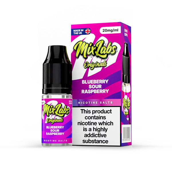 Mix Labs Salts 10ml Blueberry Sour Raspberry