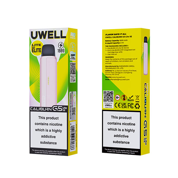 Uwell Caliburn G5 Lite SE Vape Kit