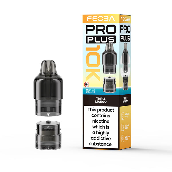 Feoba Pro Plus 10K Prefilled Pod 20mg - Blue Razz Gummy - Flawless Vape Shop