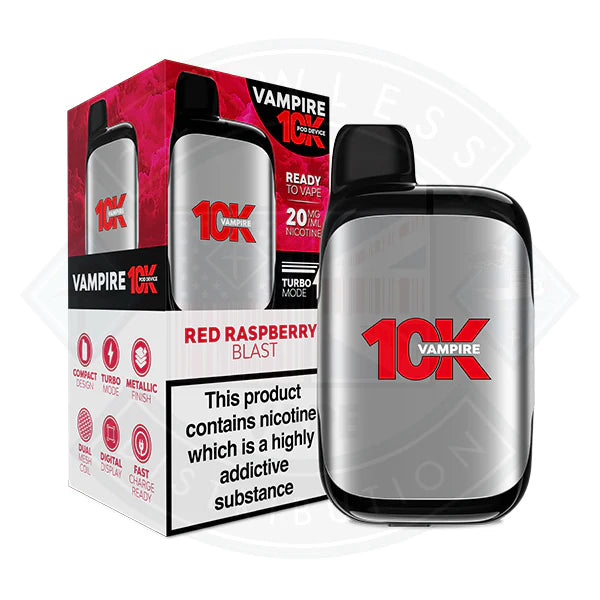 Vampire Vape 10K Prefilled Vape Kit - Strawberry Ice - Flawless Vape Shop