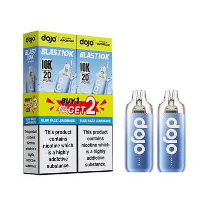 Vaporesso DOJO Blast 10K Bundle Limited Version 20mg - Fizzy Cherry - Flawless Vape Shop