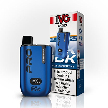 IVG PRO 12 Starter Kit 10mg - Blue Raspberry Ice - Flawless Vape Shop
