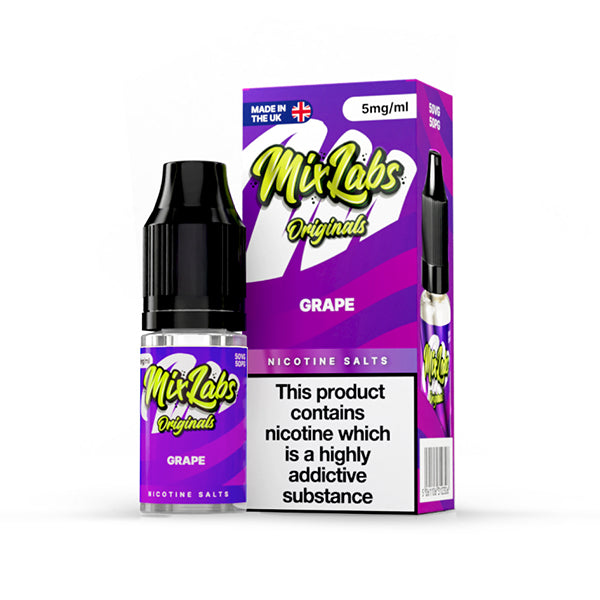 Mix Labs Salts 10ml Grape - 10mg - Flawless Vape Shop