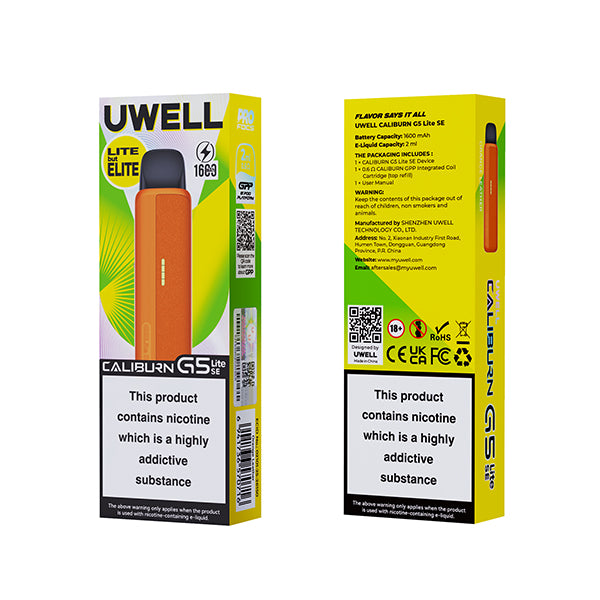Uwell Caliburn G5 Lite SE Vape Kit