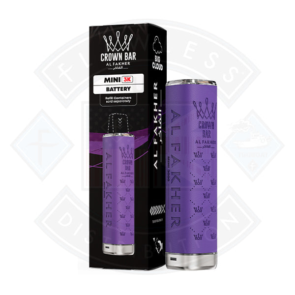 Al Fakher Crown Bar Mini 3K Battery Case
