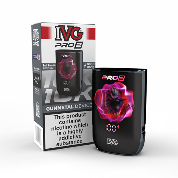 IVG PRO 2 Vape Device - Black - Flawless Vape Shop