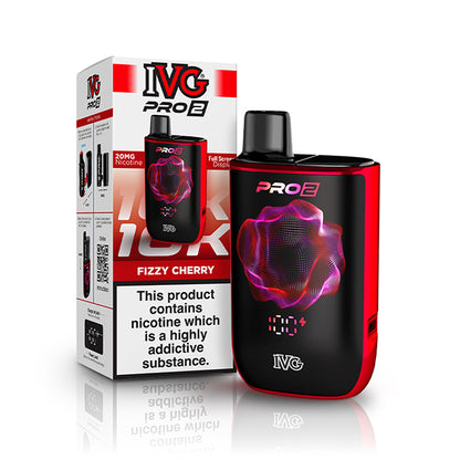 IVG PRO 2 Prefilled Vape Kit - Fizzy Cherry - Flawless Vape Shop