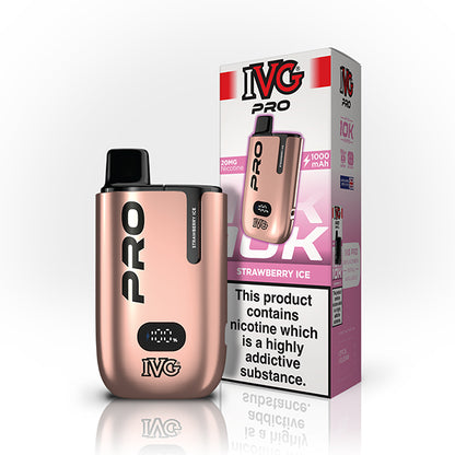 IVG PRO 12 Starter Kit 20mg - Blue Sour Raspberry - Flawless Vape Shop