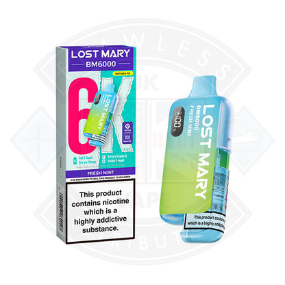 Lost Mary BM6000 Prefilled Pod Kit - Blueberry - Flawless Vape Shop