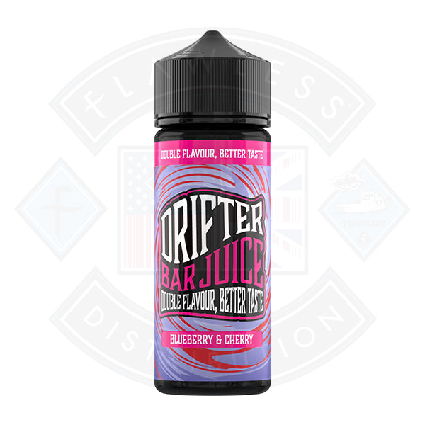 Drifter Bar Juice - Blueberry & Cherry 0mg 100ml Shortfill