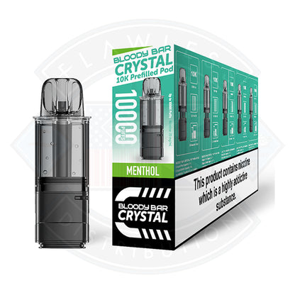 Bloody Bar Crystal 10K Prefilled Pod - Blueberry Cherry Cranberry - Flawless Vape Shop