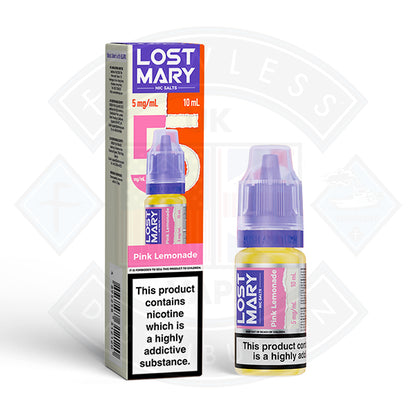 LOST MARY Pink Lemonade Nic Salts E-Liquid 10ml - 20mg - Flawless Vape Shop