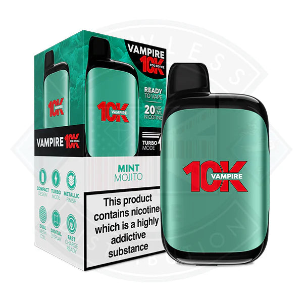 Vampire Vape 10K Prefilled Vape Kit - Strawberry Ice - Flawless Vape Shop