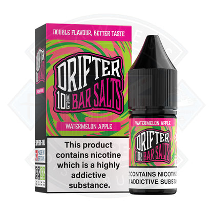 Drifter Bar Salts - Watermelon Apple Nic Salt 10ml - 10mg - Flawless Vape Shop