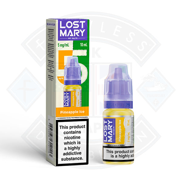 LOST MARY Pineapple Ice Nic Salts E-Liquid 10ml
