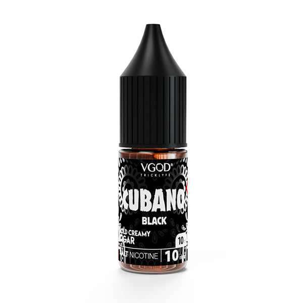 VGOD  Nic Salt 10ml Cubano Black - 10mg - Flawless Vape shop