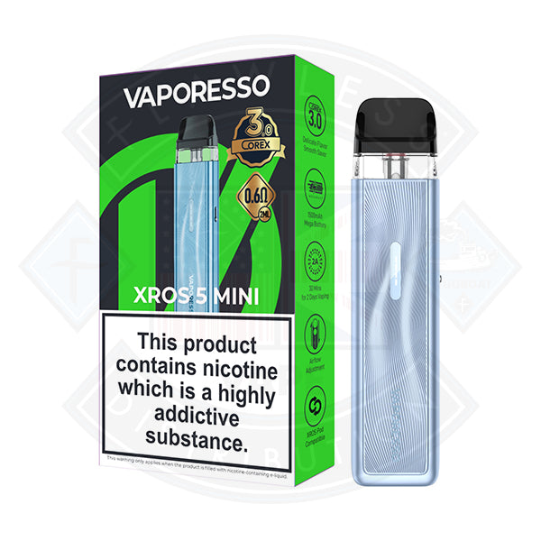 Vaporesso XROS 5 Mini Kit - Sky Blue - Flawless Vape Shop