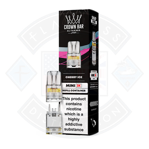 Al Fakher Crown Bar Mini 3K Refill Pods