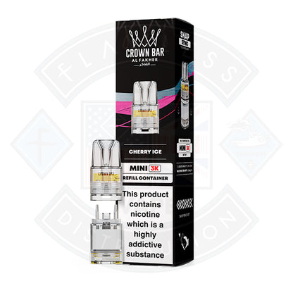 Al Fakher Crown Bar Mini 3K Refill Pods
