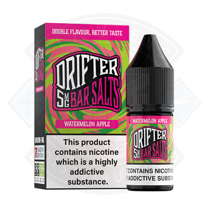 Drifter Bar Salts - Watermelon Apple Nic Salt 10ml - 10mg - Flawless Vape Shop
