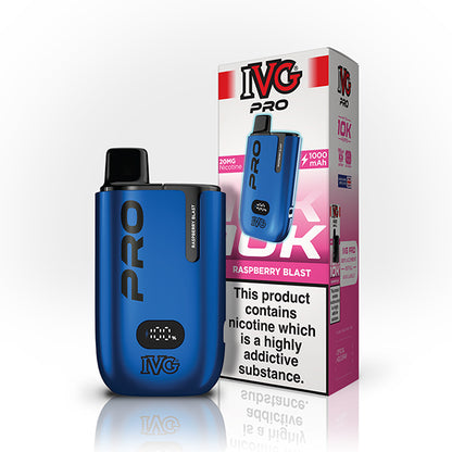 IVG PRO 12 Starter Kit 20mg - Blue Sour Raspberry - Flawless Vape Shop