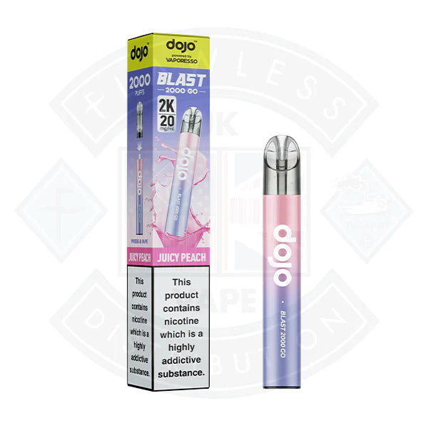 Vaporesso Dojo Blast 2000 GO Transparent Prefilled Vape Kit