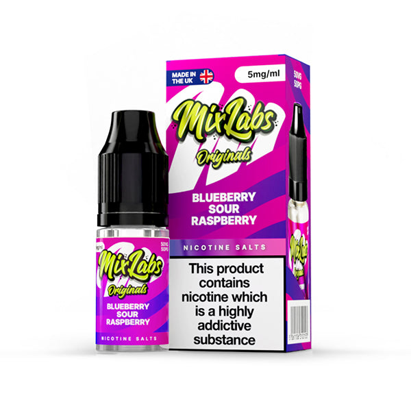 Mix Labs Salts 10ml Blueberry Sour Raspberry