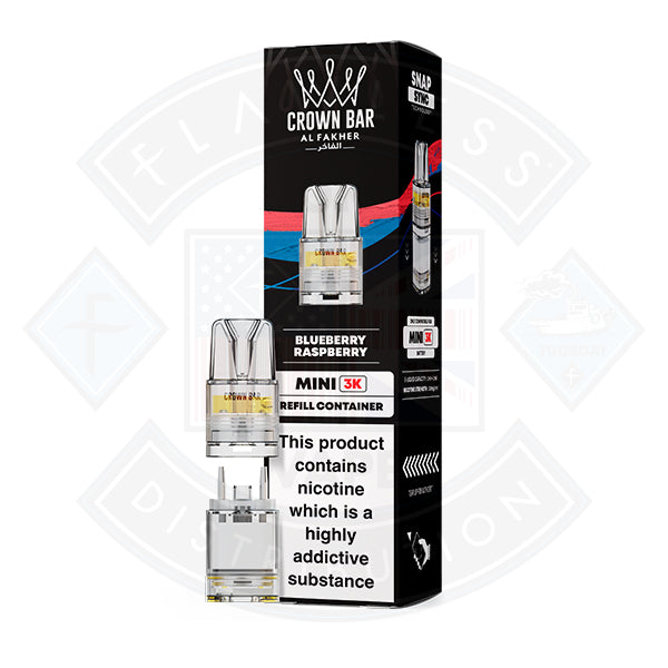 Al Fakher Crown Bar Mini 3K Refill Pods