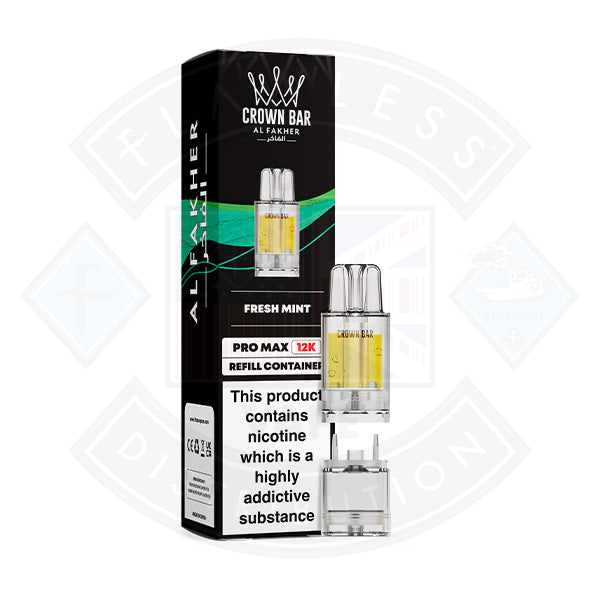 Al Fakher Crown Bar 12K Refill Pods