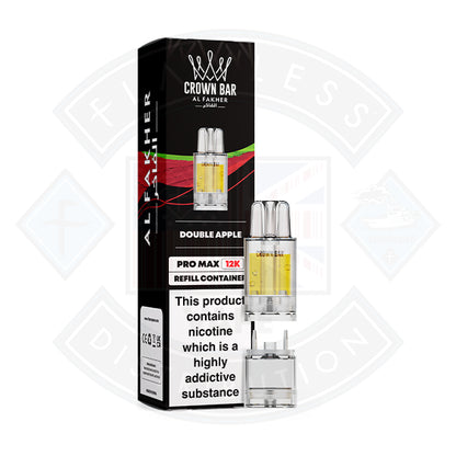 Al Fakher Crown Bar 12K Refill Pods