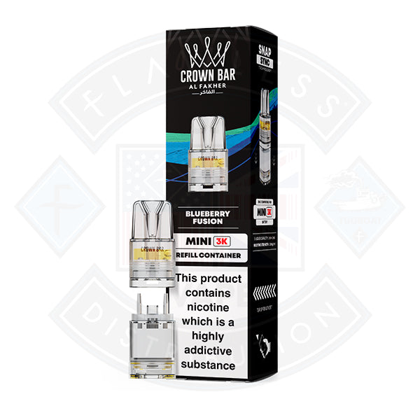 Al Fakher Crown Bar Mini 3K Refill Pods