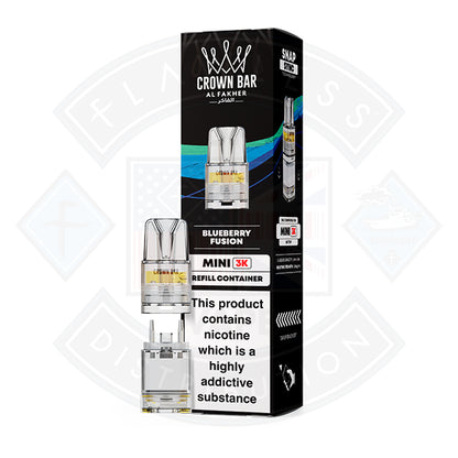 Al Fakher Crown Bar Mini 3K Refill Pods