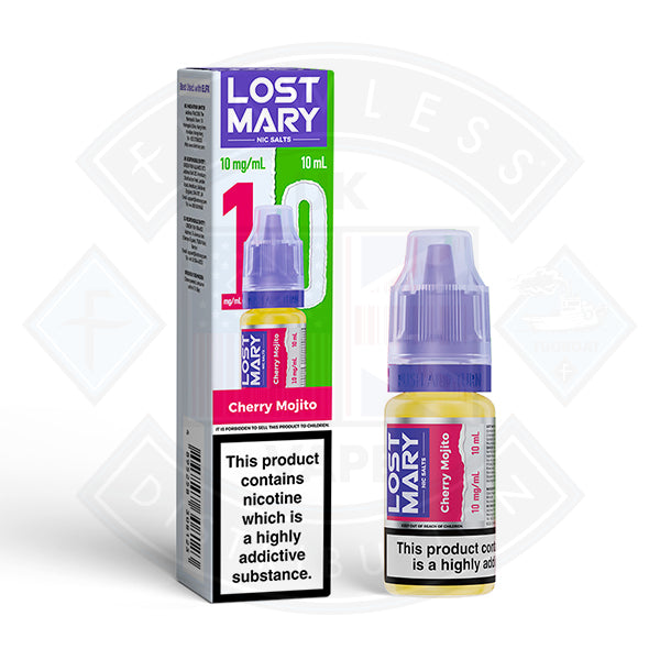LOST MARY Cherry Mojito Nic Salts E-Liquid 10ml