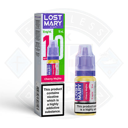 LOST MARY Cherry Mojito Nic Salts E-Liquid 10ml