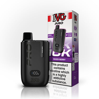 IVG PRO 12 Starter Kit 20mg - Blue Sour Raspberry - Flawless Vape Shop