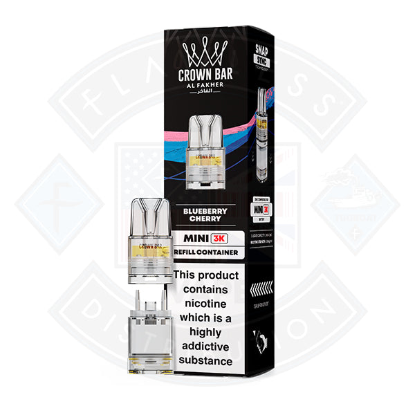 Al Fakher Crown Bar Mini 3K Refill Pods