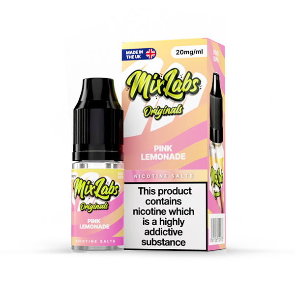 Mix Labs Salts 10ml Pink Lemonade - 10mg - Flawless Vape Shop