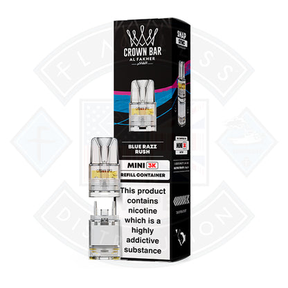 Al Fakher Crown Bar Mini 3K Refill Pods