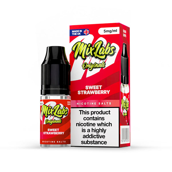 Mix Labs Salts 10ml Sweet Strawberry