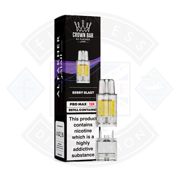 Al Fakher Crown Bar 12K Refill Pods