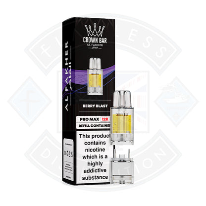 Al Fakher Crown Bar 12K Refill Pods