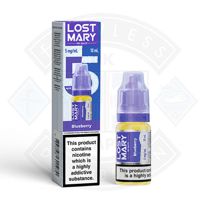 LOST MARY Blueberry Nic Salts E-Liquid 10ml - 20mg - Flawless Vape Shop
