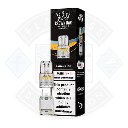 Al Fakher Crown Bar Mini 3K Refill Pods
